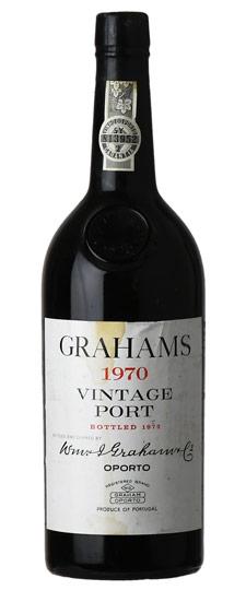 1970 Graham's Vintage Port (bin-soiled & some nicked labels)