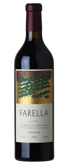 2014 Farella "Estate" Coombsville Merlot (Winery Direct Library Release)