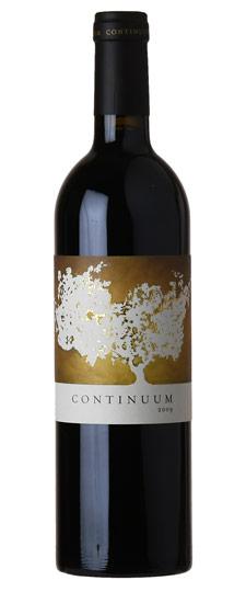 2009 Continuum Oakville Bordeaux Blend (nicked label)