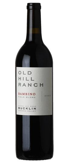 2023 Bucklin "Old Hill Ranch - Bambino" Sonoma Valley Red Blend