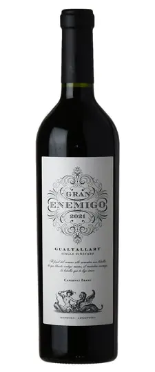 2021 El Enemigo "Gran Enemigo - Gualtallary" Cabernet Franc Mendoza