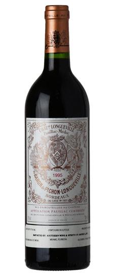 1995 Pichon-Baron, Pauillac (bin-soiled label)