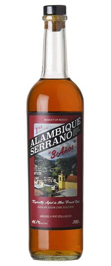 Alambique Serrano "3 Años" 1st Edition Single Origin Oaxacan Sugar Cane Juice Rum (700ml)