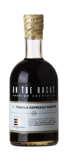 OTR: On The Rocks "Tequila Espresso Martini" Ready to Drink Cocktail (375ml)