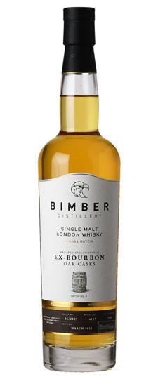 Bimber "Ex-Bourbon" Small Batch Cask #4 Cask Strength Nonchillfiltered Single Malt London Whiskey (700ml)