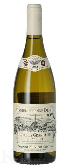 2013 Domaine Daniel-Etienne Defaix Chablis Grand Cru "Blanchot"
