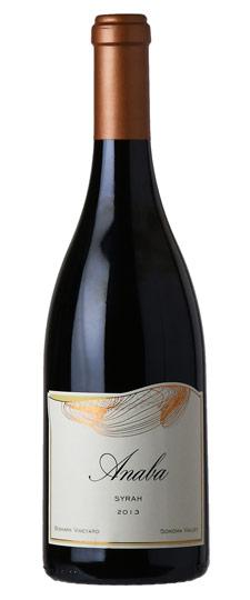2013 Anaba "Bismark Vineyard" Sonoma Valley Syrah