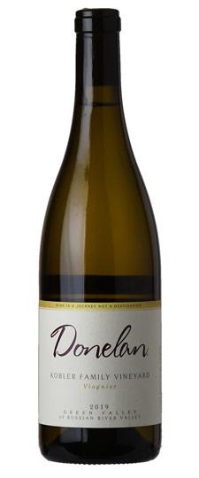 2019 Donelan "Kobler Family Vineyard" Green Valley of Russian River Valley Viognier