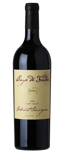 2018 Coup de Foudre "Lightning Bolt" Napa Valley Cabernet Sauvignon (nicked label, depressed cork)