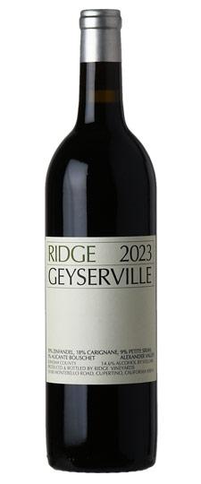Ridge Vineyards "Geyserville" Alexander Valley Zinfandel