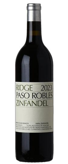 2023 Ridge Vineyards Paso Robles Zinfandel