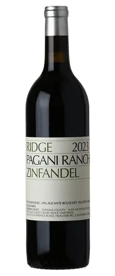 2023 Ridge Vineyards "Pagani Ranch" Sonoma Valley Zinfandel