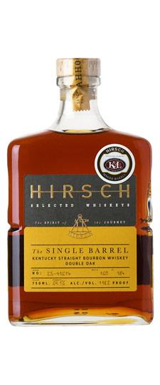 Hirsch (Willett) 7 Year Old "The Single Barrel" #91514 Double Oak 118.2 Proof Cask Strength Kentucky Straight Bourbon (750ml)