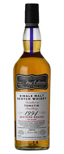 1994 Tomatin 28 Year "The First Editions" Single Refill Hogshead Highland Single Malt Scotch Whisky (700 ML)