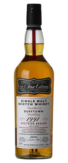 1991 Dufftown 31 Year Old "The First Editions" Cask Strength Single Bourbon Barrel Speyside Single Malt Scotch Whisky (700 ML)