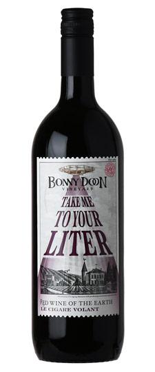 2023 Bonny Doon "Le Cigare Volant - Take Me To Your Liter" Central Coast Rhône Blend (1L)