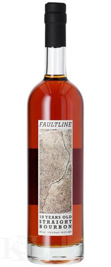 Faultline 10 Year Old Cask Strength Single Barrel "Cask 1" 118.4 Proof Straight Bourbon Whiskey