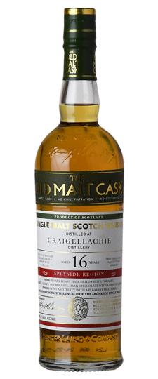 2007 Craigellachie 16 Year Old "Old Malt Cask" Single Sherry Butt Single Malt Scotch Whisky (700ml)