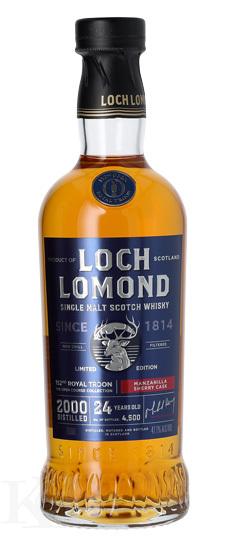 2000 Loch Lomond 24 Year Old "The Open Course Collection: 2024 152th Royal Troon" Manzanilla Sherry Cask Highland Single Malt Whisky (750ml)