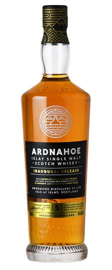 Ardnahoe 5 Year Old "Inaugral Release" Islay Single Malt Scotch Whisky(700ml)