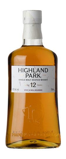 Highland Park 12 Year Old  Isle of Orkney Single Malt Whisky