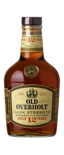 Old Overholt 12 Year Old Cask Strength Straight Rye Whiskey (750ml)