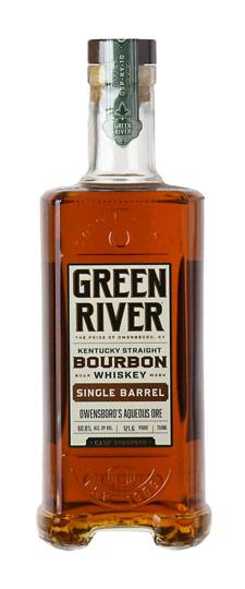 Green River "Owensboro's Aqueous Ore" K&L Exclusive Cask Strength Non-Chillfiltered Single Barrel Kentucky Straight Bourbon Whiskey (750ml)