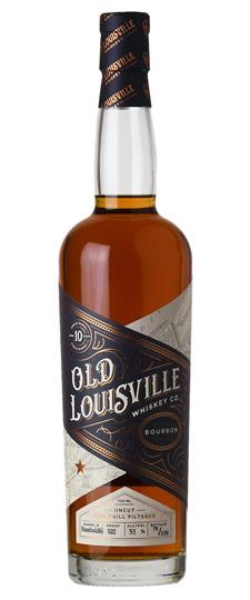Old Louisville 10 Year Old Uncut Non-Chill Filtered Columbian Oak Finished (Quercus Homboltii) Single Barrel Cask Strength Indiana Straight Bourbon Whiskey (750ml)