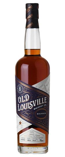 Old Louisville 8 Year Old Uncut Non-Chill Filtered Toasted Oak Finished Single Barrel Cask Strength Straight High Rye Bourbon Whiskey (750ml)
