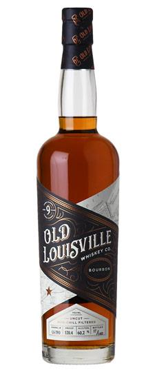 Old Louisville 9 Year Old Single Barrel Uncut Non-Chill Filtered Cask Strength Indiana Straight Bourbon Whiskey (750ml)