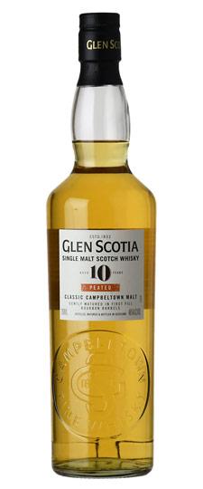 Glen Scotia 10 Year Old "Peated" Campbeltown Single Malt Scotch Whisky
