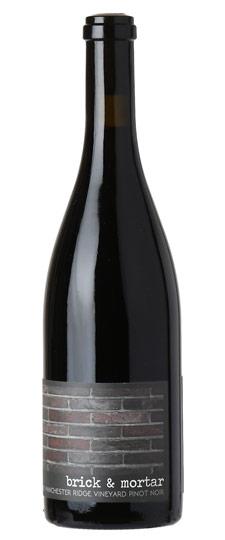 2020 Brick & Mortar "Manchester Ridge Vineyard" Mendocino Ridge Pinot Noir