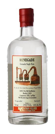 Habitation Velier "Renegade - Old Bacelot" Unaged Grenada Pure Single Rum (750ml)