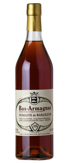 1999 Domaine de Baraillon 26 Year Old K&L Exclusive Bas-Armagnac (750ml)