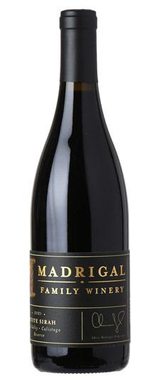 2021 Madrigal "Estate - Reserve" Napa Valley Petite Sirah