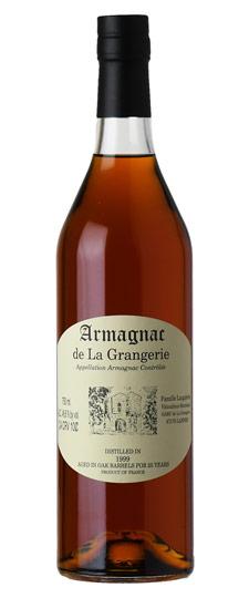 1999 Chateau De La Grangerie 25-Year-Old K&L Exclusive Single Barrel #53 Cask Strength Armagnac (750ml)
