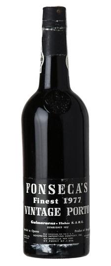 1977 Fonseca Vintage Port (scuffed & bin-soiled label)