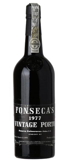 1977 Fonseca Vintage Port (pushed cork, scuffed label, some oxidized capsules)