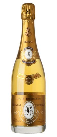 2002 Louis Roederer "Cristal" Brut Champagne (missing cellophane)