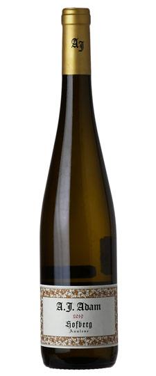2019 A.J. Adam Dhroner Hofberg Auslese Riesling Mosel