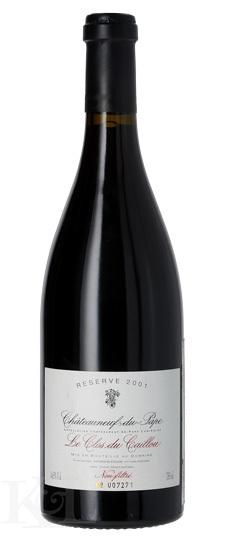 2001 Domaine du Clos du Caillou "Réserve le Clos du Caillou" Châteauneuf-du-Pape (lightly scuffed label)
