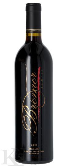2009 Bremer Family Howell Mountain Merlot