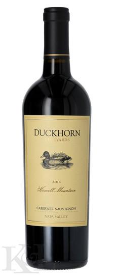 2014 Duckhorn "Howell Mountain Vineyard" Napa Valley Cabernet Sauvignon (depressed cork)