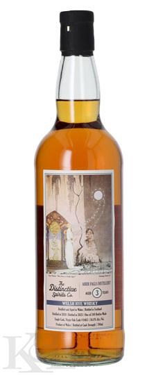 Aber Falls 3 Year Old "Distinctive Spirits - The Fantasty Series II" Single Cask New American Oak Cask Strength Welsh Rye Whiskey (700ml)