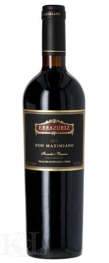 2018 Errazuriz "Don Maximiano Founder's Reserve" Cabernet Sauvignon Blend Valle de Aconcagua
