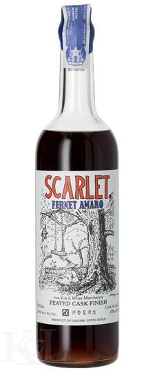 Scarlet K&L Exclusive "Fernet Cask Marriage Peated Cask #21" Japanese Amaro  (700ml)