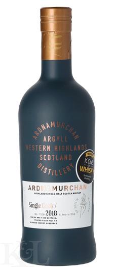 Ardnamurchan Single Barrel #1520 Peated Oloroso Sherry Cask Strength Highland Single Malt Scotch Whisky (700ml)