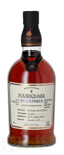Foursquare Rum Distillery 15 Year Old "Mark XXX - Penultimus" Ex-Bourbon & Ex-Moscatel Sherry Cask Exceptional Cask Selection Single Blended Barbados Rum