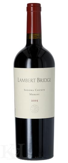 2015 Lambert Bridge Sonoma County Merlot
