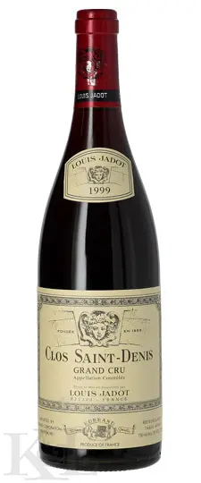 1999 Louis Jadot Clos Saint-Denis Grand Cru (lightly scuffed label)
